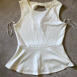 NWT Forever 21 Cream Color stop L